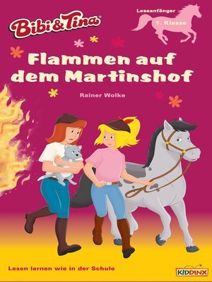 cover image of Bibi & Tina--Flammen auf dem Martinshof